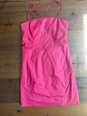 Frame Denim Hot Pink Mini Dress